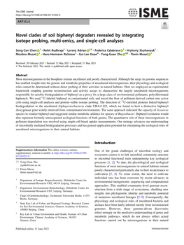 Novel Clades of Soil Biphenyl Degraders Revealed by Integrating Isotope Probing, Multi-Omics, and Single-Cell Analyses