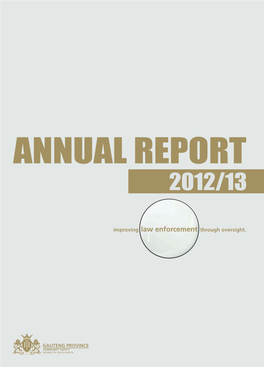 Annual Report (Com Safety)