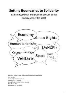 Setting Boundaries to Solidarity Explaining Danish and Swedish Asylum Policy Divergences, 1989-2001