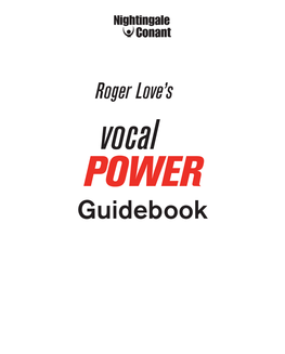 Roger Love's Vocal Power