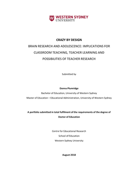 Implications for Classroom Teaching, Teacher Learning And