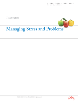 Managing Stress and Problems and Problems Managing Stress