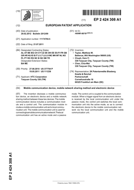 Mobile Communication Device, Mobile Network Sharing Method and Electronic Device