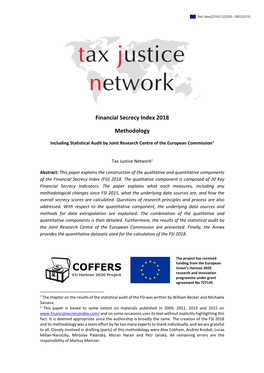Financial Secrecy Index Methodology