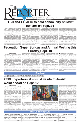 PERL to Perform at Annual Salute to Jewish Womanhood on Sept. 27 by Reporter Staff Returning to Religious Practice
