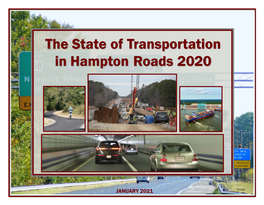 State of Transportation in Hampton Roads 2020 Report