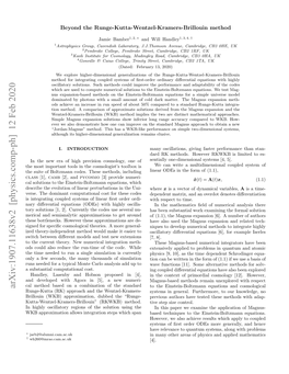 Arxiv:1907.11638V2 [Physics.Comp-Ph] 12 Feb 2020