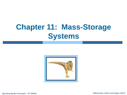 Chapter 11: Mass-Storage Systems