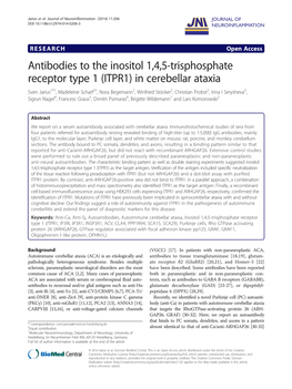 In Cerebellar Ataxia