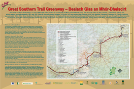 Stretch of Countryside in West Limerick/North Kerry. It Is the Route Taken by the Limerick - Tralee/Fenit Railway Line, Which Opened in Stages Between 1867 and 1887