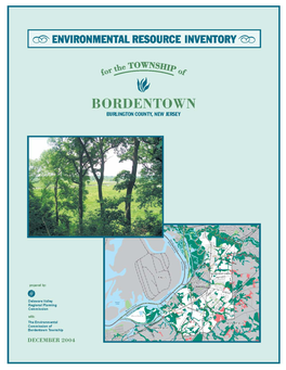 Environmental Resource Inventory for Bordentown Township, Burlington County, New Jersey