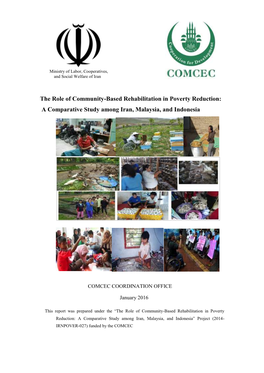 The Role of Community-Based Rehabilitation in Poverty Reduction: a Comparative Study Among Iran, Malaysia, and Indonesia