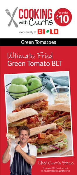 Ultimate Fried Green Tomato BLT