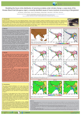 Modelling the Future Niche Distribution of Venomous Snakes Under Climate Change: a Case Study of the Greater Black Krait (Bunga