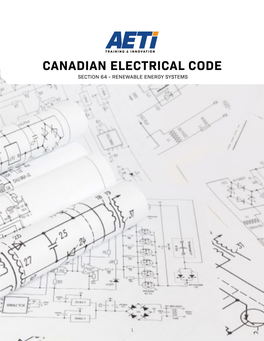 Canadian Electrical Code Section 64 - Renewable Energy Systems