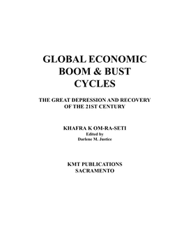 Global Economic Boom & Bust Cycles