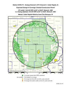 Cedar Rapids-Waterloo-Iowa City-Dubuque, IA MN-1 Freeborn Mower Fillmore Houston Sauk Vernon