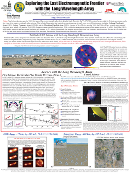 Science with the Long Wavelength Array