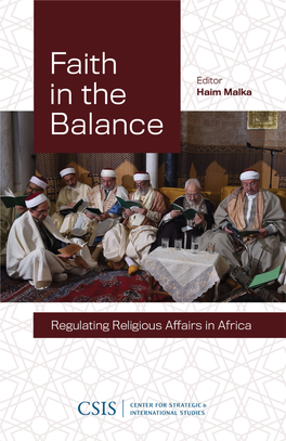 Regulating Religious Affairs in Africa Editor Haim Malka