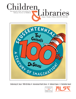 Celebrating Dr. Seuss' 100Th Birthday • International Youth Library