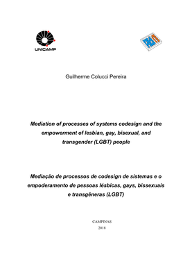 Guilherme Colucci Pereira Mediation of Processes of Systems Codesign