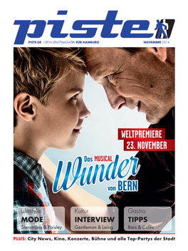 23. November Weltpremiere