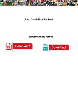 Smu Death Penalty Book