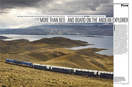 South America's First Luxury Overnight Train, the Belmond Andean Explorer