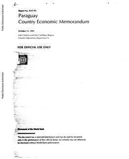 World Bank Document