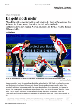 Jungfrau Zeitung - Da Geht Noch Mehr