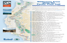 Wilderness Areas Along the Pacific Crest Trail