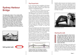 Sydney Harbour Bridge Is Ove Arup and Partners