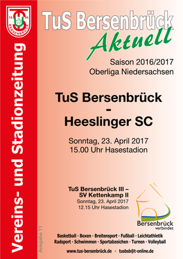 Tus Bersenbrück Heeslinger SC