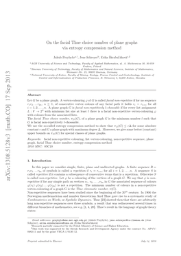 On the Facial Thue Choice Number of Plane Graphs Via Entropy