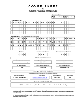 Sec Form 17-A, As Amended