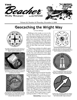 Geocaching the Wright Way by Paula Mchugh
