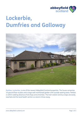 Lockerbie, Dumfries and Galloway