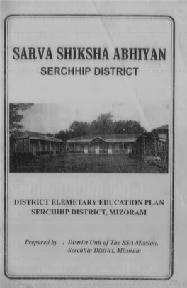 Sarva Shiksha Abhiyan Serchhip District