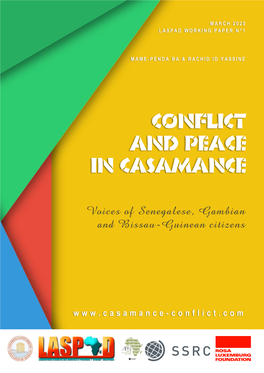 Conflict and Peace in Casamance