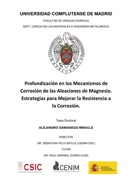 Profundización En Los Mecanismos De Corrosión De Las Aleaciones De Magnesio