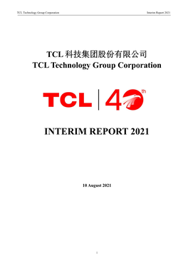 Interim Report 2021