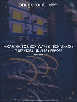 Software & Technology It Services Industry Report