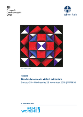 PDF Report for Gender Dynamics in Violent Extremism