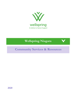 Wellspring Niagara