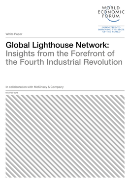 Global Lighthouse Network: Insights from the Forefront of the Fourth Industrial Revolution