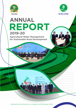 ANNUAL REPORT 2019-20 Agricultural Water Management for Sustainable Rural Development