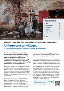 Unique Coastal Villages – Explore the Southwest Coast and Archipelago of Finland