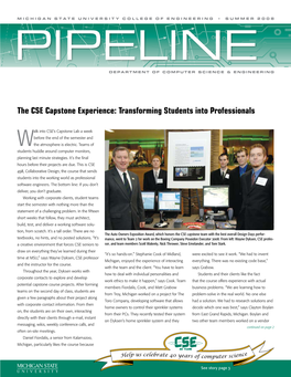 CSE Pipeline Summer 2008