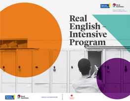 Intensive Program TORONTO