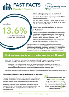 Poverty in Australia